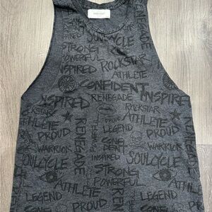 SoulCycle Charcoal Graphic Tank